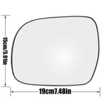 Heated Left Side Mirror Glass for Lexus RX300 RX330 RX350 RX400H (2003-2008)