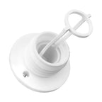 2pcs Round Drain Valve for Dinghies Kayaks Yachts (40mm, 43mm)
