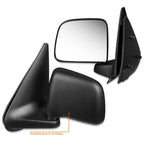 Set of 2 Black 6" Oval Side Step Nerf Bars for RAM 1500 (2019–2024)