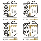 Set of 4 Carburetor Repair Rebuild Kits for Honda CB750C/CB750K/CB750SC (1980–1983)