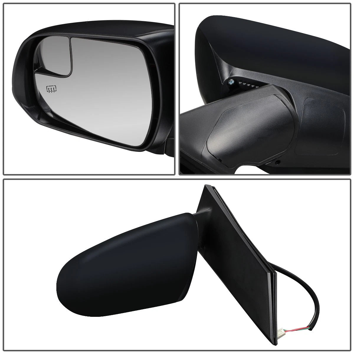 Power Heated Spotter Door Mirror for Toyota Sienna (2015–2018)