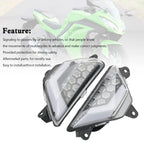 LED Front Turn Signal Light for Kawasaki Ninja 300/400/650 ZX-6R ZX-4RR (2013–2023)