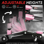 3 Ton Hydraulic Floor Jack for 6000lbs Capacity (7.7-21 in)