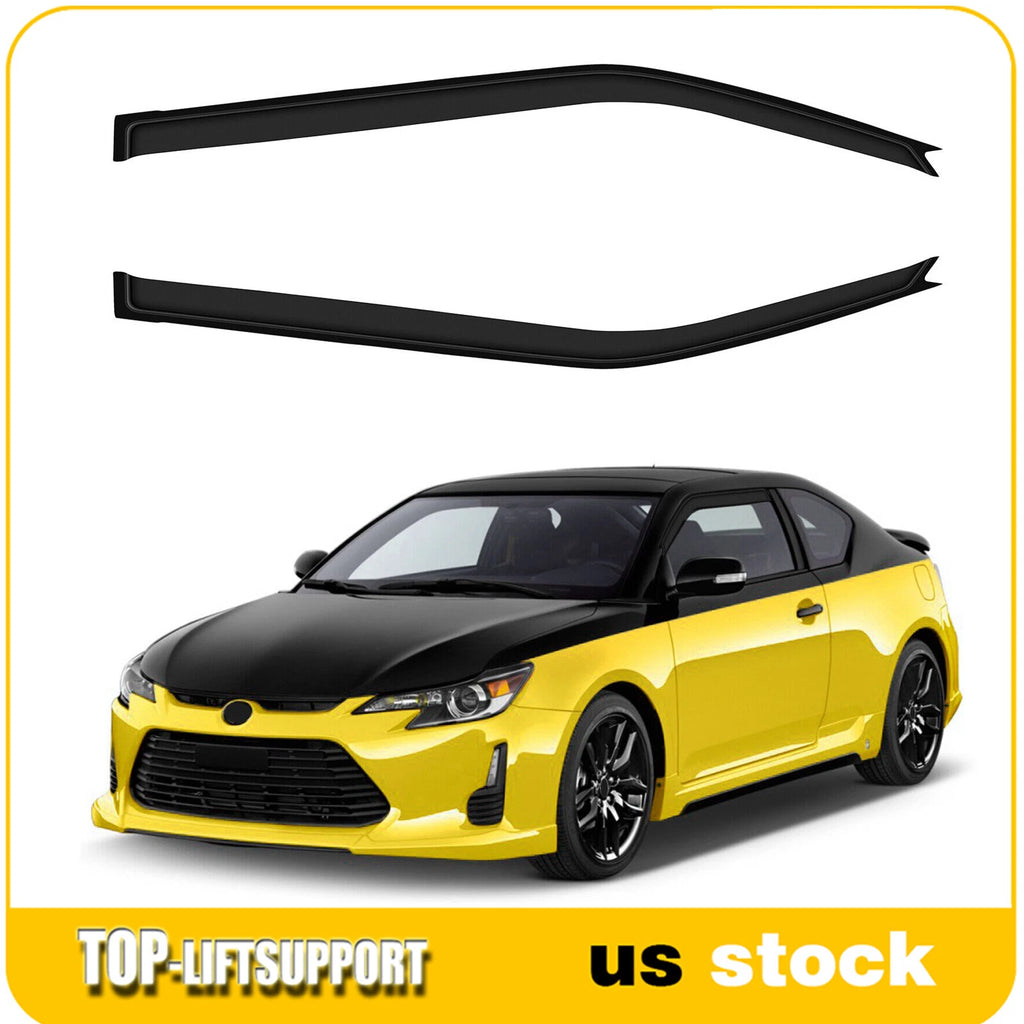 Wavy UV Window Visor Vent Shade Rain Guard for Scion TC (2011–2015)