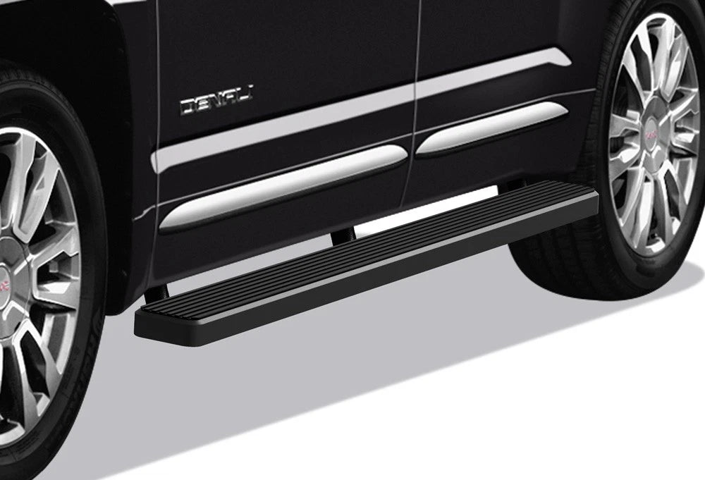5-Inch Matte Black Running Boards for Chevy Equinox GMC Terrain (2010–2017)