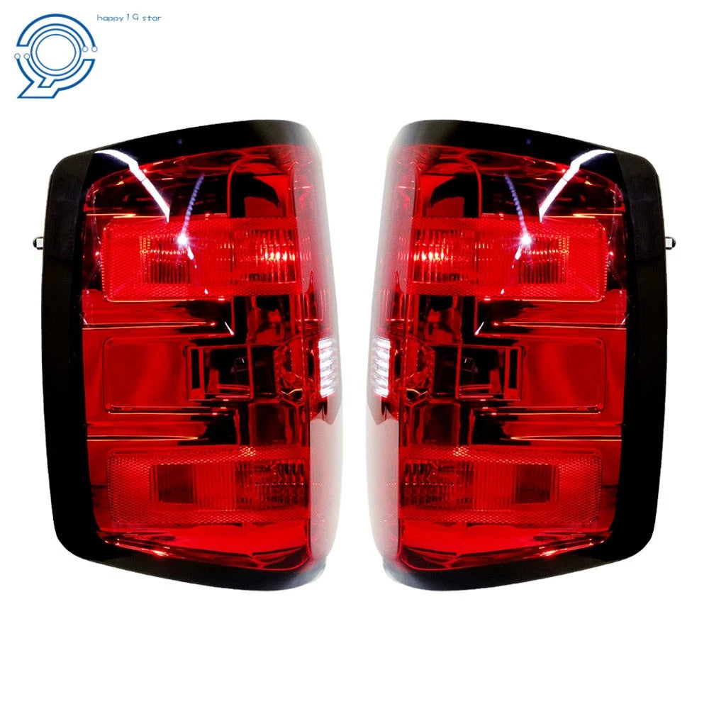 Tail Light Lamp Assembly Pair for Silverado Pickup Truck (2014-2015)