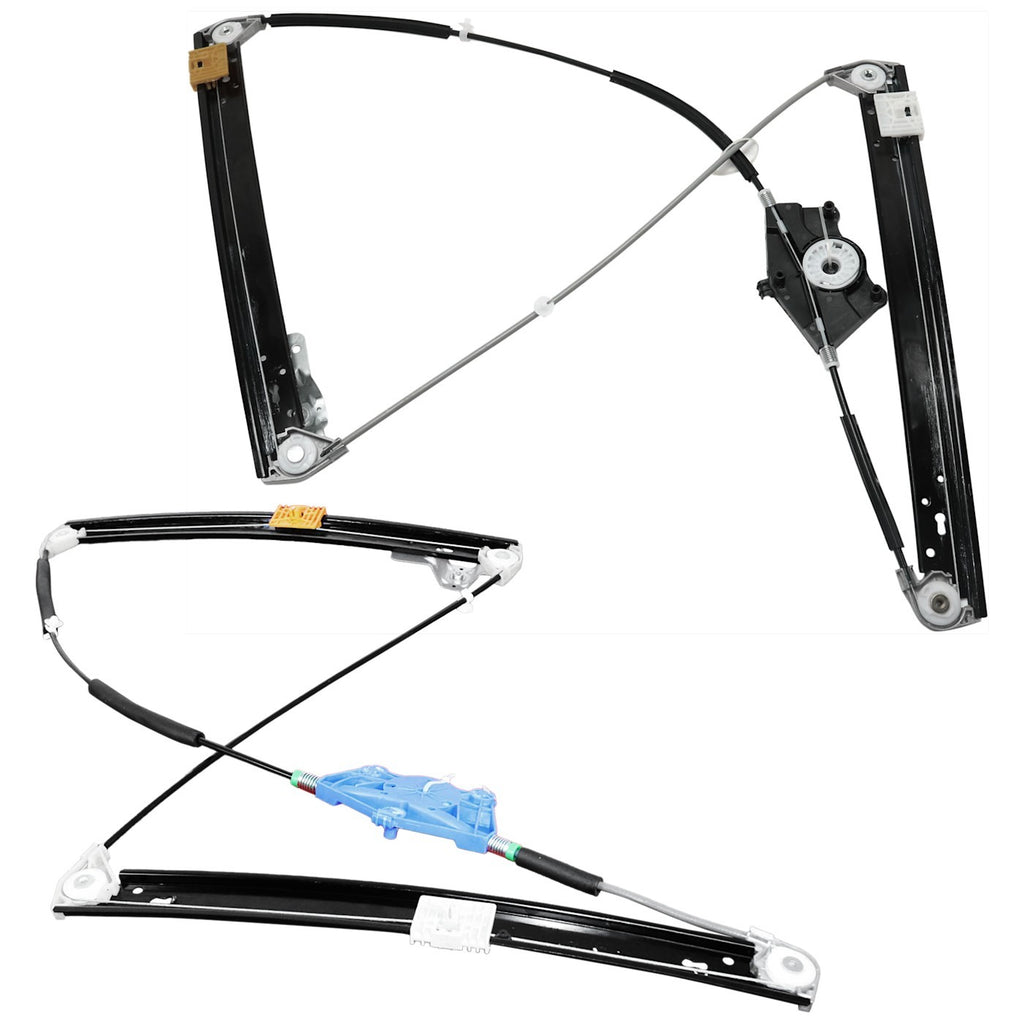Set of 2 Window Regulators for Audi A4 Sedan