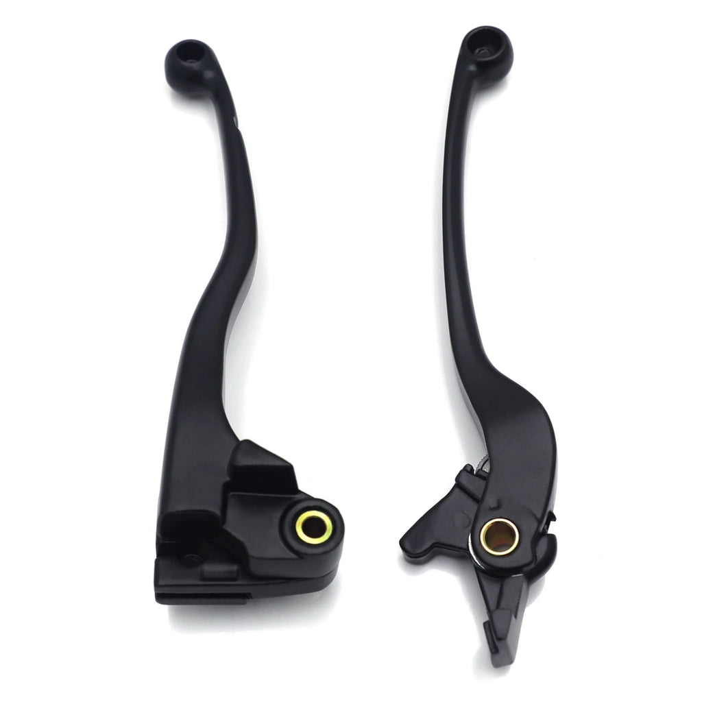 CNC Black Brake Clutch Levers for Kawasaki Ninja 650 Z650 Z900 (2017–2023)