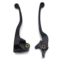 CNC Black Brake Clutch Levers for Kawasaki Ninja 650 Z650 Z900 (2017–2023)