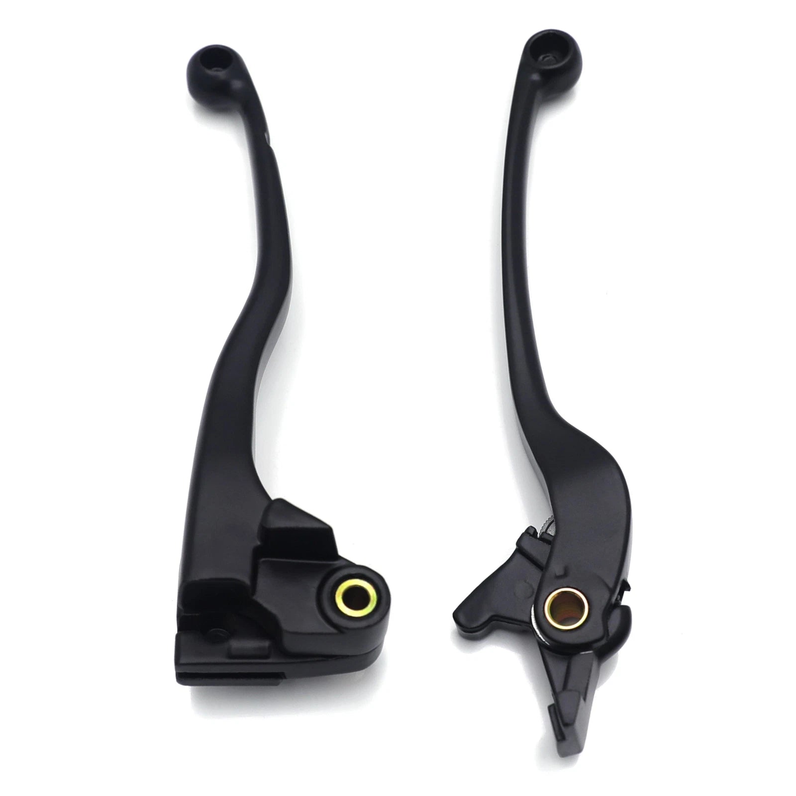CNC Black Brake Clutch Levers for Kawasaki Ninja 650 Z650 Z900 (2017–2023)