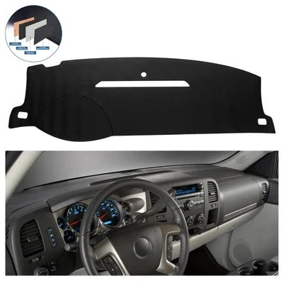 Dash Cover Mat for Chevrolet Silverado 1500 2500HD 3500HD (2007–2013)