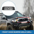 Front Hood Bumper Grille for Toyota Tacoma (2012) - Black