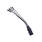 2 x 4-Pin Exterior Mirror Heater Function Plug Cable for BMW E90 F10 X5 X6