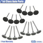 16X Exhaust Intake Valve Kit for Dodge Dakota, Chrysler Aspen, Jeep 4.7L (2000–2010)