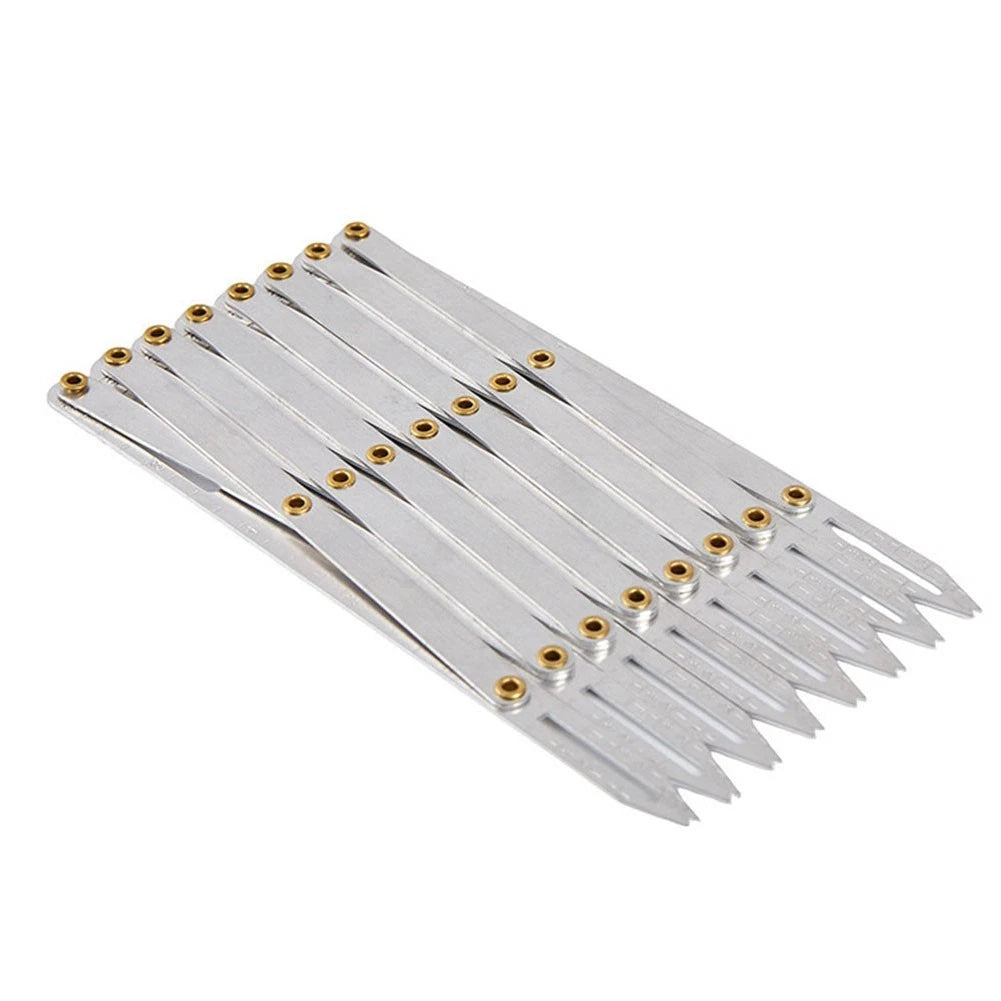 Aluminum Gauge Tool for Buttonhole and Zipper Markings