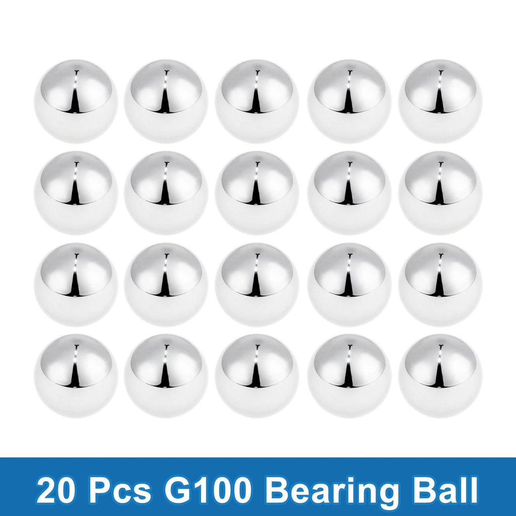 20 Pcs 14.0mm G100 Precision Ball Bearings for Various Applications