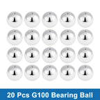 20 Pcs 14.0mm G100 Precision Ball Bearings for Various Applications