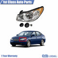Front Left Clear Headlamp Assembly for Hyundai Elantra (2007–2010)