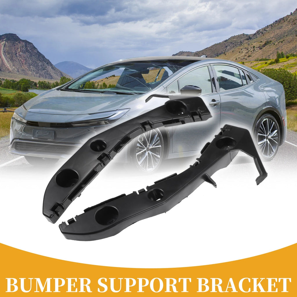 Set of 2 Front Bumper Support Brackets for Toyota Prius (2004–2009)