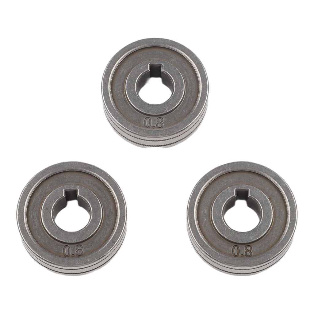 3PCS K Type 0.8 to 1.0 MIG Welding Wire Feeding Rolls for Welding Machines