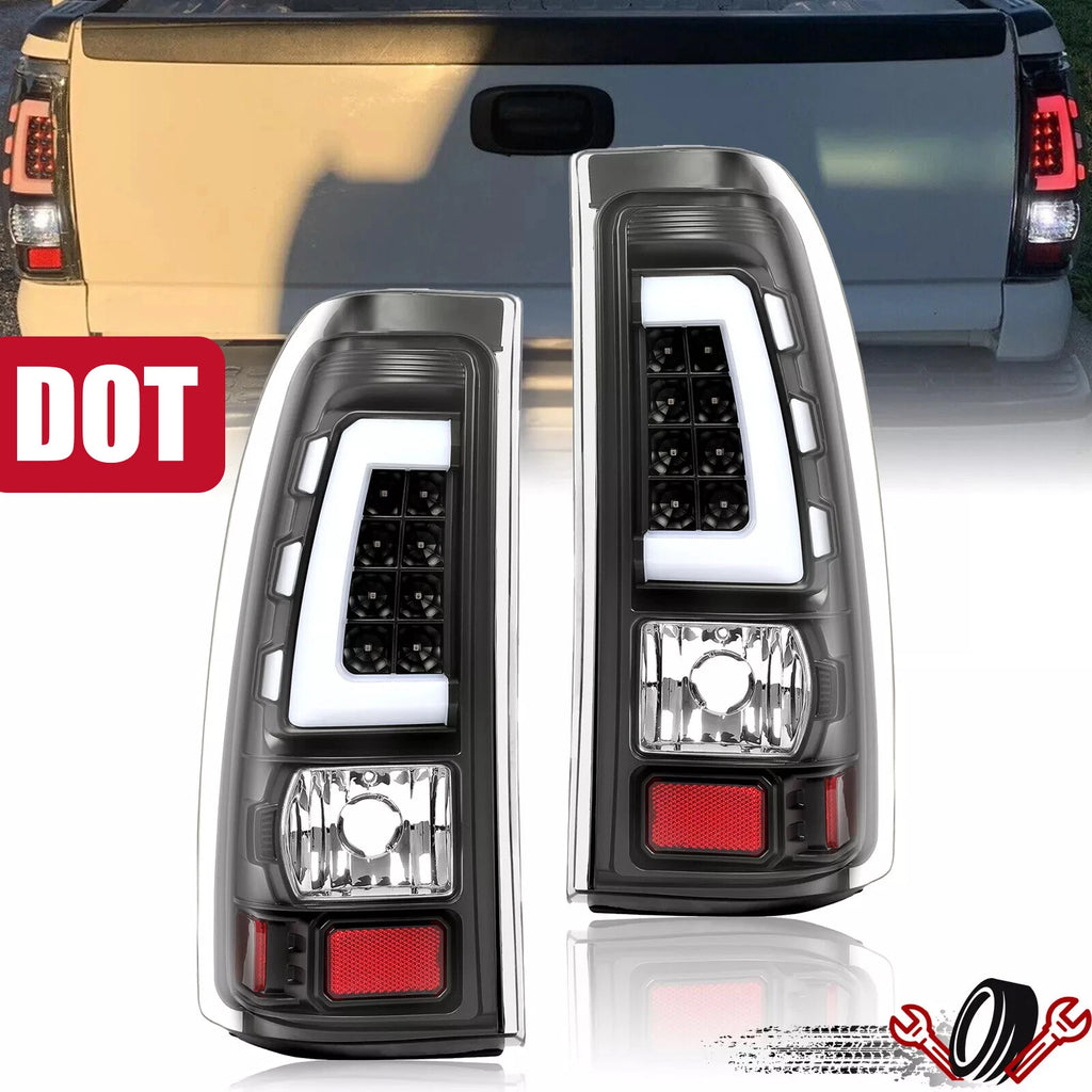LED Tail Lights for Chevy Silverado GMC Sierra 1500 2500 HD 3500 (1999–2006)