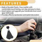 6 Speed Manual Gear Shifter Knob with Cover for Audi A3 (2008–2013)