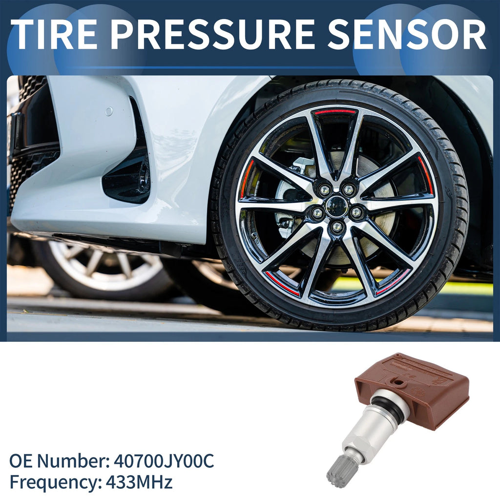 Tire Pressure Sensor 433MHZ for Nissan Pathfinder (2003–2012) No.40700JY00C