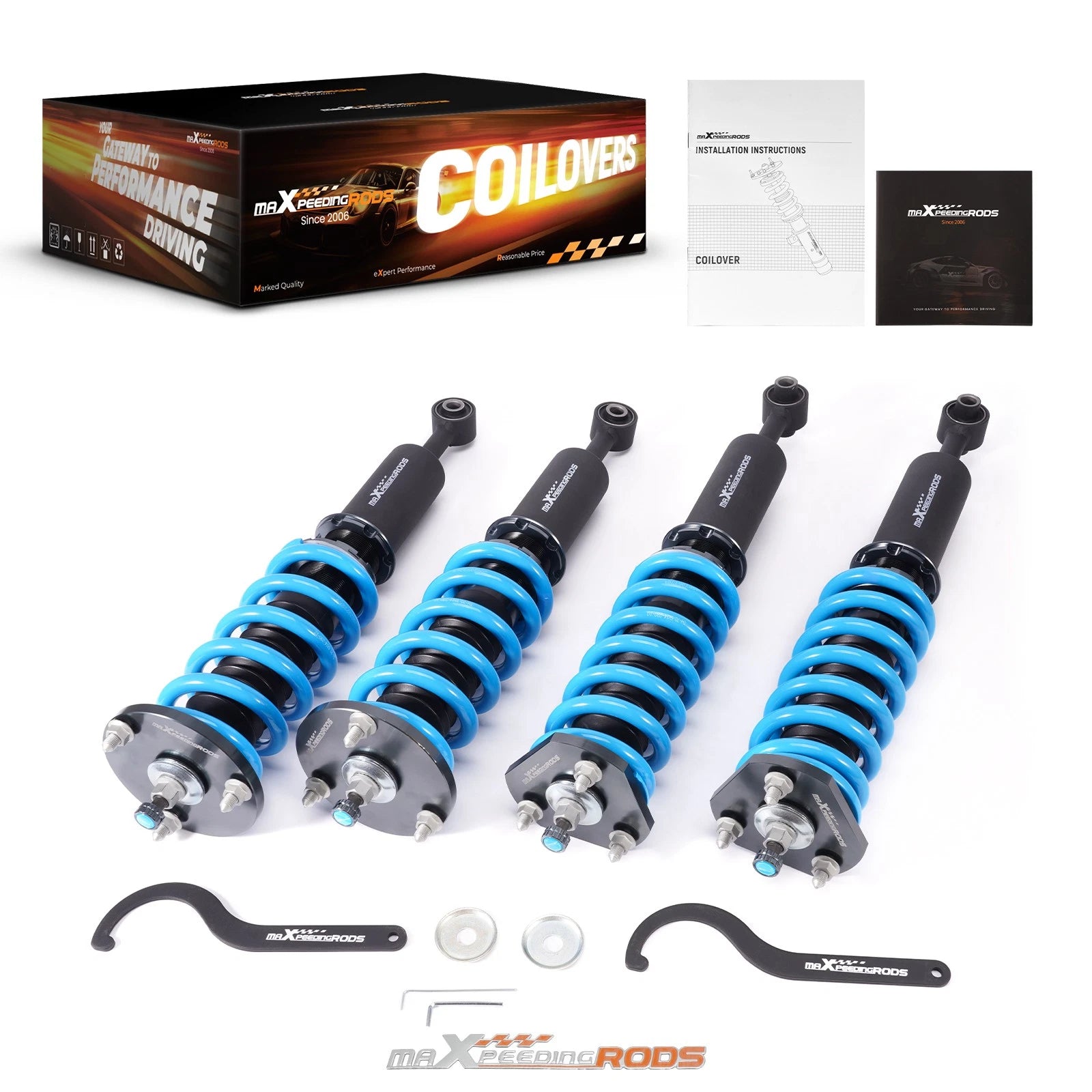 24-Way Damper Coilover Struts Assembly for Lexus IS250 IS350 (2006–2013)