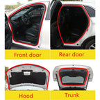 2X Weather Strip Seal for Ford Edge (2015–2023) - 10M 2-Layer Moulding