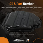 Engine Oil Pan Assembly for Nissan Rogue 2.5L (2014–2018) Steel Direct Fit