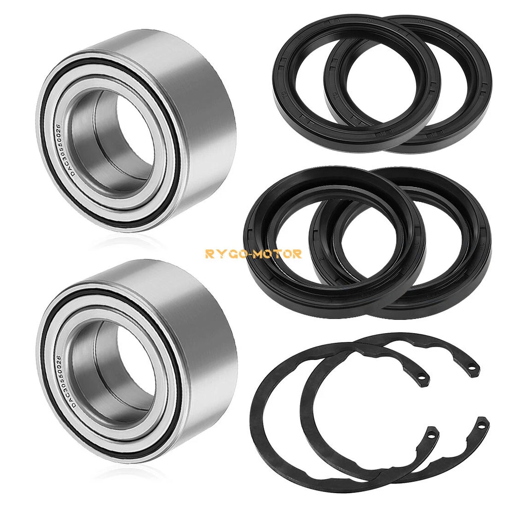 2X Front Wheel Bearing Kit for Kawasaki Bayou 300 400 Prairie 300 400