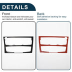 Navigation CD Panel Air Outlet Cover Sticker for Audi A4 A5 S5 (2009–2016)