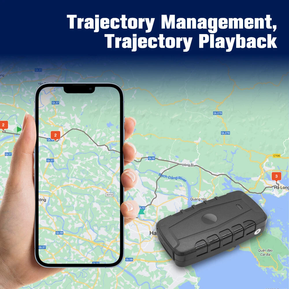 4G GPS Tracker for Cars - Magnetic, Real-Time, Waterproof