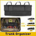 Back Seat Organizer for Car (Trunk Storage Bag Net w/ 8 Pockets)