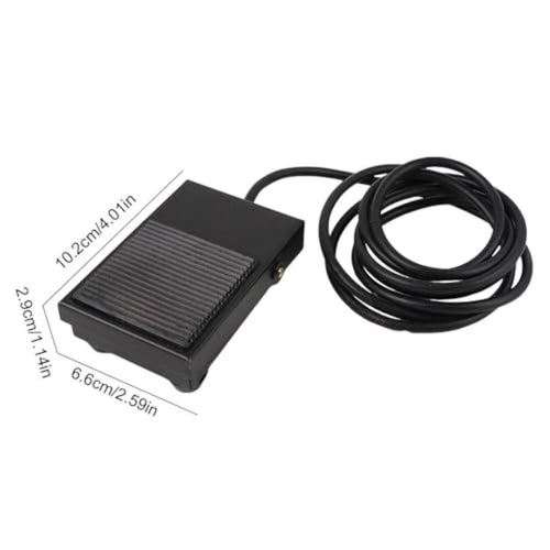 1 Meter Flexible Cable Foot Switch for Industrial Applications