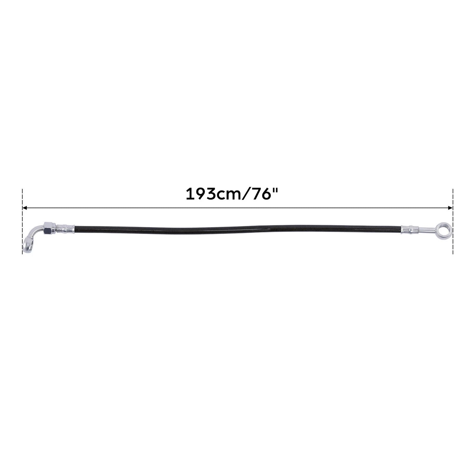 18'' Brake Hose Line for Harley Street, Road, Electra Glide, Road King (ABS)