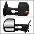 2X Powered Heated LED Turn Signal Towing Mirrors for Ford F150 (2004–2014)