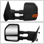 2X Powered Heated LED Turn Signal Towing Mirrors for Ford F150 (2004–2014)