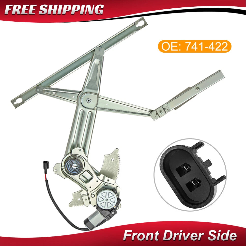Front Left Power Window Regulator w/ Motor for Dodge Ram 1500 2500 3500 4500