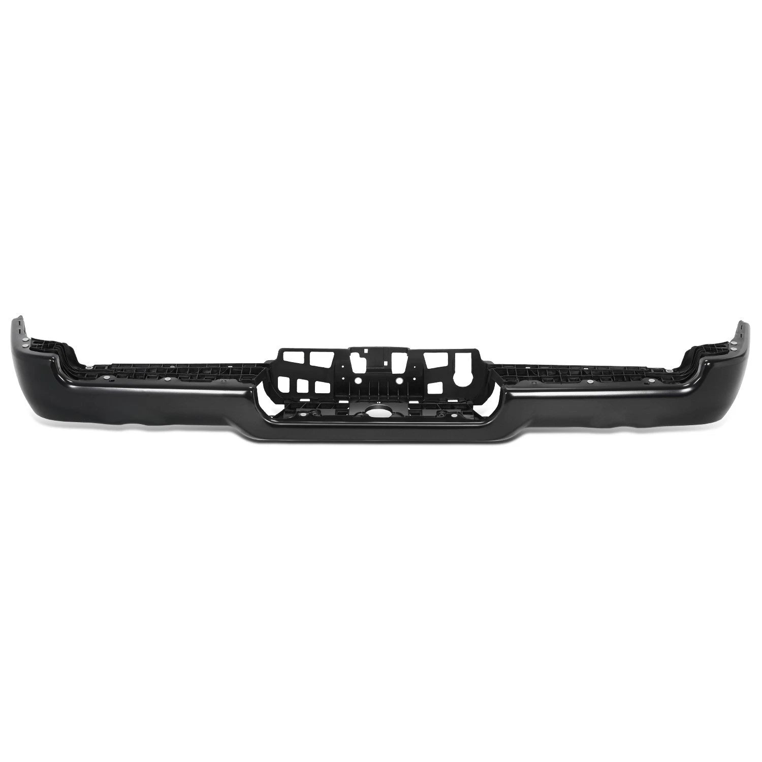 Rear Bumper Facebar for Ram 1500 (2019–2024) Black w/o Sensor Holes Dual Exhaust