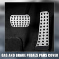 2 x Gas Brake Pedal Pads Covers for Mercedes-Benz C E S GLC GLK SLK Class