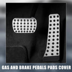 2 x Gas Brake Pedal Pads Covers for Mercedes-Benz C E S GLC GLK SLK Class