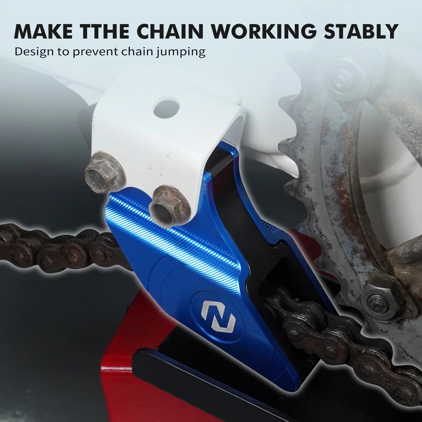Chain Support Slider Rear Chain Guide for Yamaha Blaster YFS200 (1988–2006)