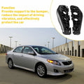 Set of 2 Front Driver & Passenger Retainer Bracket Bumper for Toyota Corolla (2009–2010)
