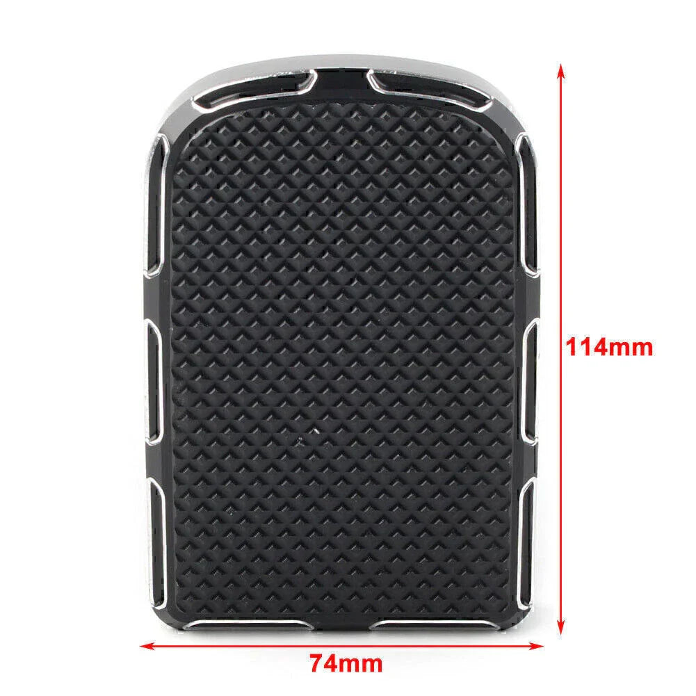 Brake Pedal Pad Cover for Harley Road Glide, Street Glide, Softail, Fatboy