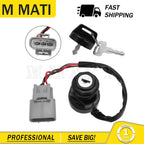 Ignition Key Switch 28P-82510-00-00 for Yamaha Kodiak 700 YFM700K (2016–2023)