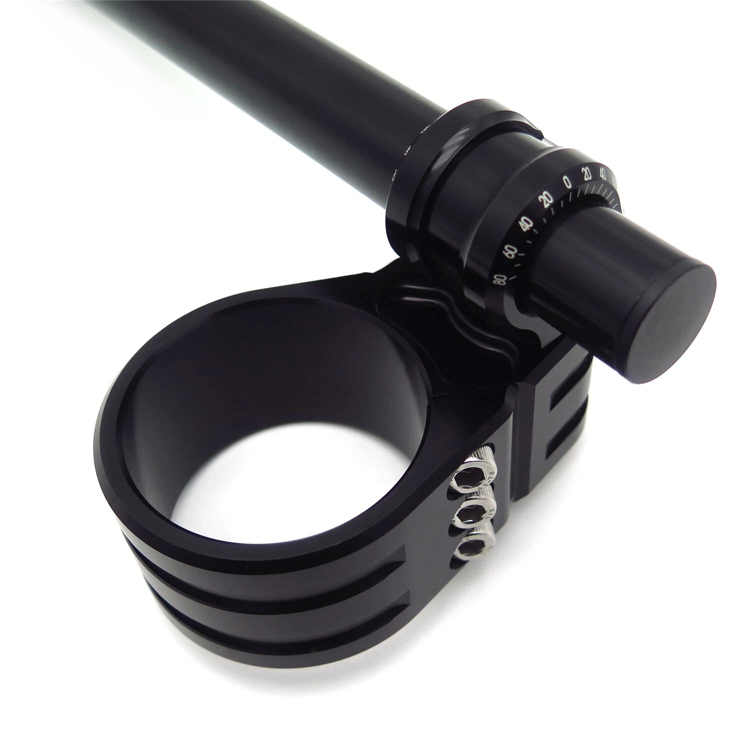 Adjustable Black Riser Clip-On Handlebars for BMW R Nine T (2014–2019)