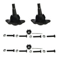 Set of 2 Front Upper Suspension Ball Joints Moog for Chevy Tahoe GMC Yukon (RWD)