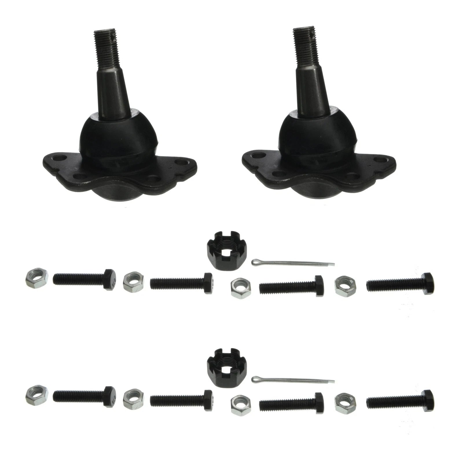 Set of 2 Front Upper Suspension Ball Joints Moog for Chevy Tahoe GMC Yukon (RWD)