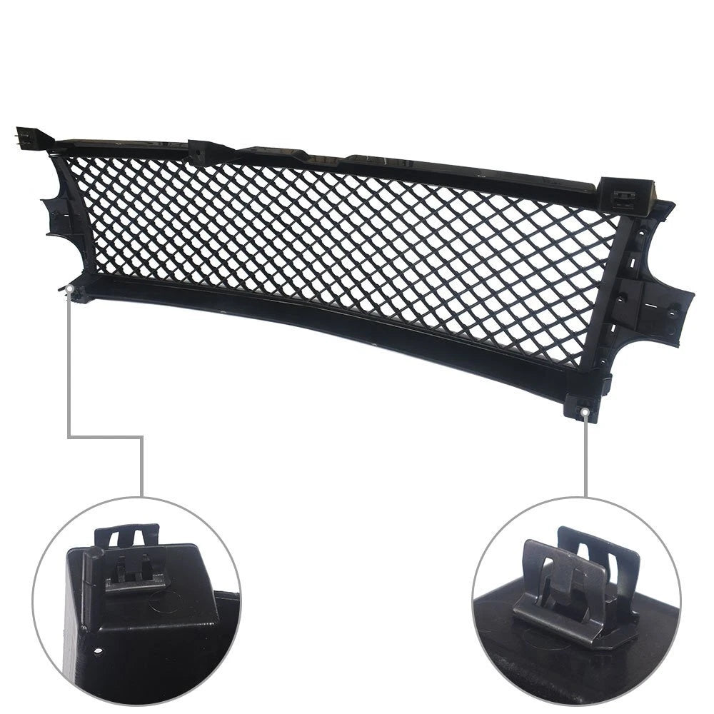 Front Grille for Silverado/Tahoe/Suburban (1999–2006) Glossy Black